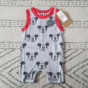 Finn & Emma Disney Mickey Mouse Romper